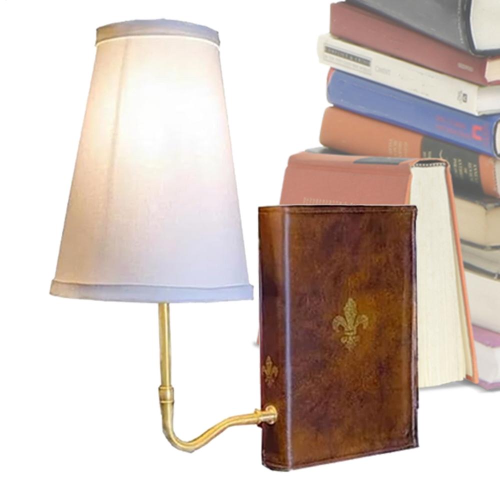 Literature Book Lamp Desk Reading Book Light Nightstand Desk Lamps Creative Classic Literary Lamp Home Offices Decor Pendant