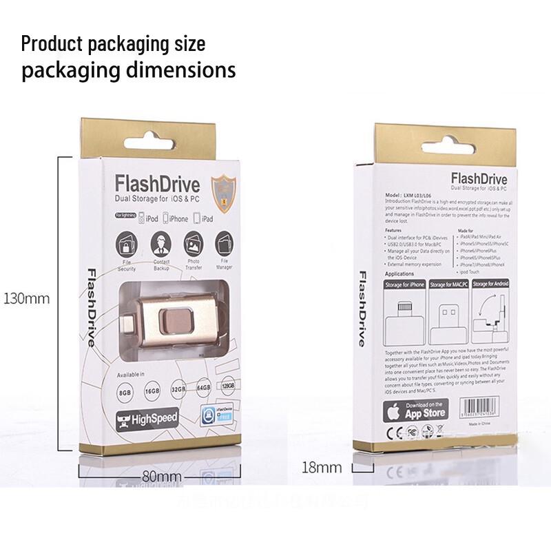 OLOEY 4-in-1 Universal Mobile USB Flash Drive