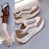 2025 Spring Little White Shoes New Korean Version Ins Female Students Platform Heightening Sports Board Shoes Casual Street Shot G6809