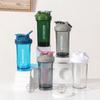 500ML Transparent Graduated Cup Sports Shake Bottles Fitness Portable Water Blender Bottle Milkshake Protein Powder Mixing Cup