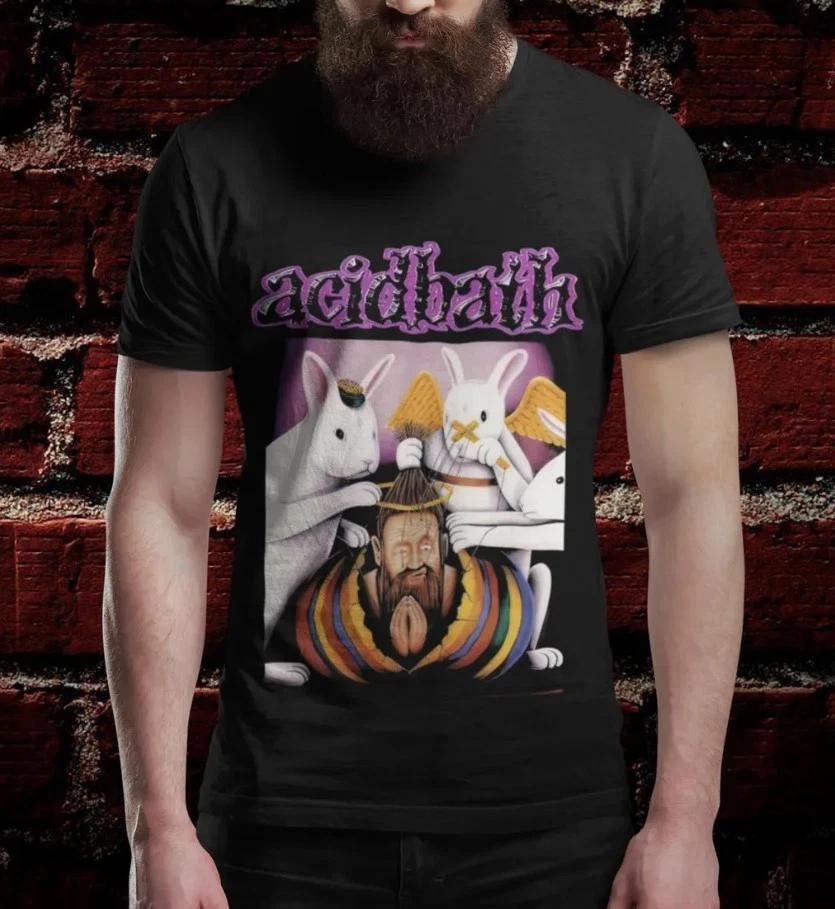

Acid Bath Shirt Paegan Terrorism Tactics Music Graphic Unisex T-Shirt M