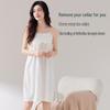 Langsha Women's Summer Cloud Cotton Cami Nightgown