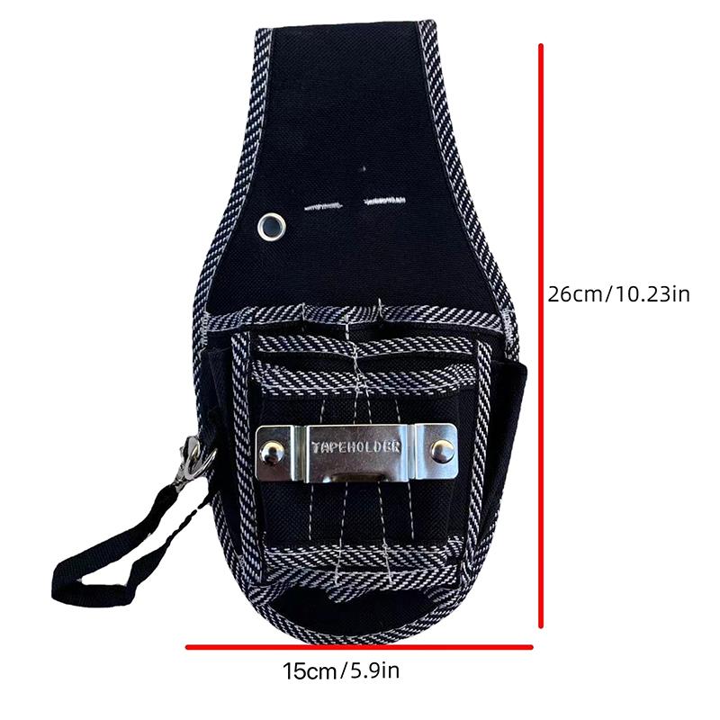 Multifunctional Nylon Fabric Tool Belt Screwdriver Kit Holder Tool Bag Pocket Pouch Bag