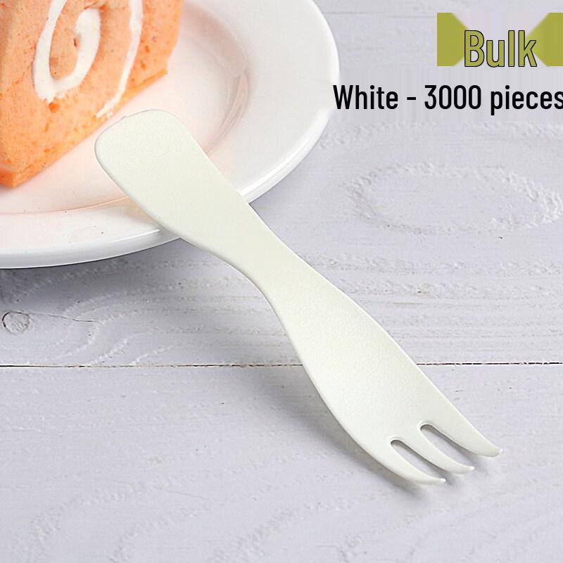 ZISIZ Disposable Plastic Fruit Forks