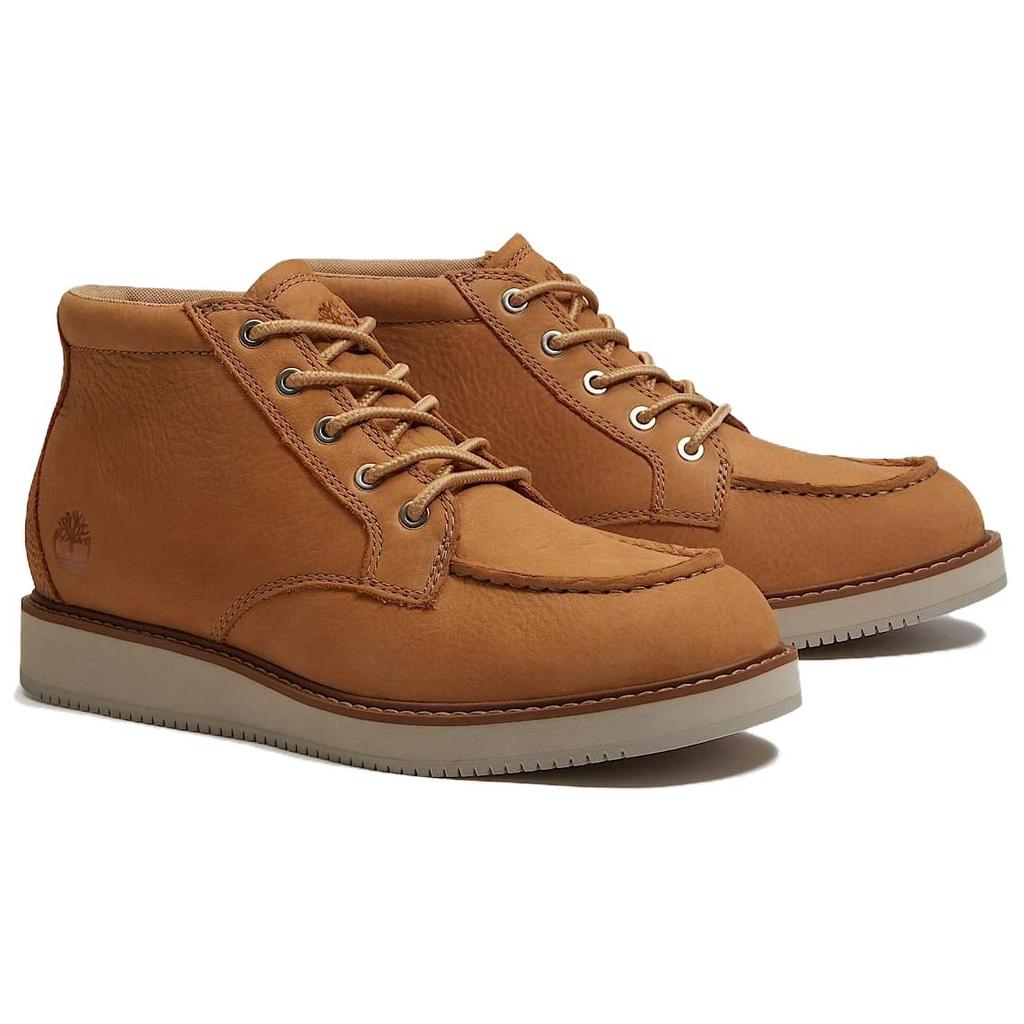 Timberland Redwood Edge Leather Comfortable Versatile Ankle Boots Men boots Brown TB0A5NBSEN3