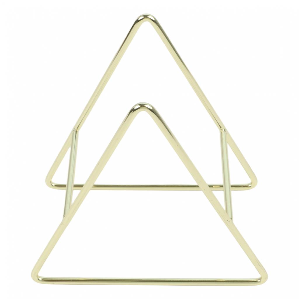 Silver Coaster Holder Space-saving Stand Rack Dish Support Drink