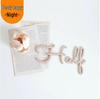 Children's Room 100-Day Birthday Wooden Decorations and Photo Props, Ins Style