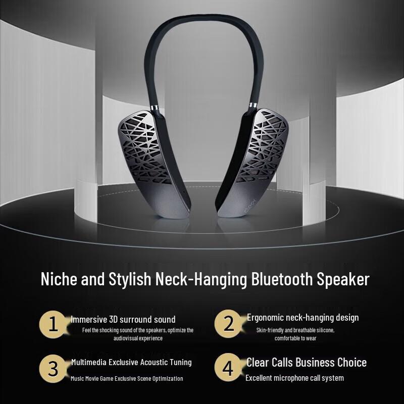 Cleer HALO Wireless Neckband Portable Speaker