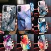 Beachy Pastel Abstract Painting Case For Oppo A96 A76 A16 A15 A17 A52 A72 A54S A57S A58 A78 A98 A57 A77 A54 A74 A94 Cover