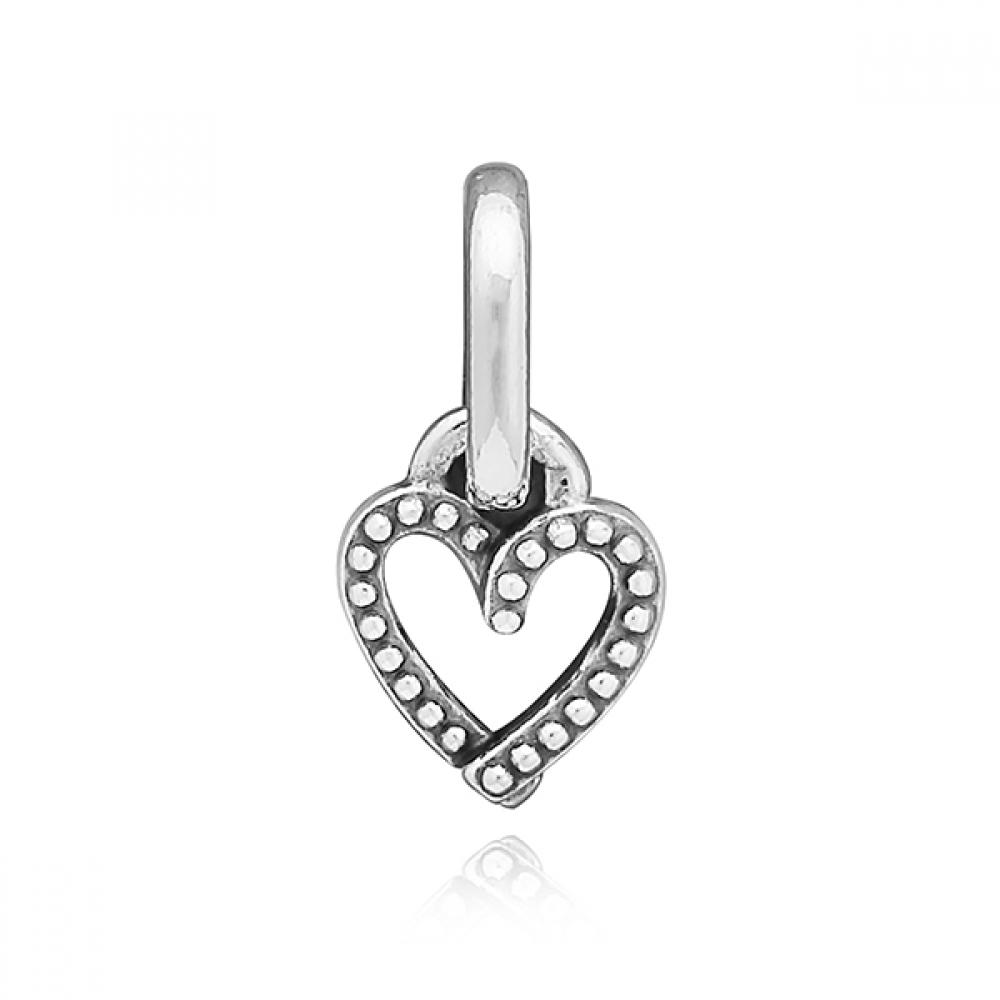 

PAndora 793048c00 PAndora Me FreehAnd Heart Mini Pendant And Dangle Silver Charm 793048C00