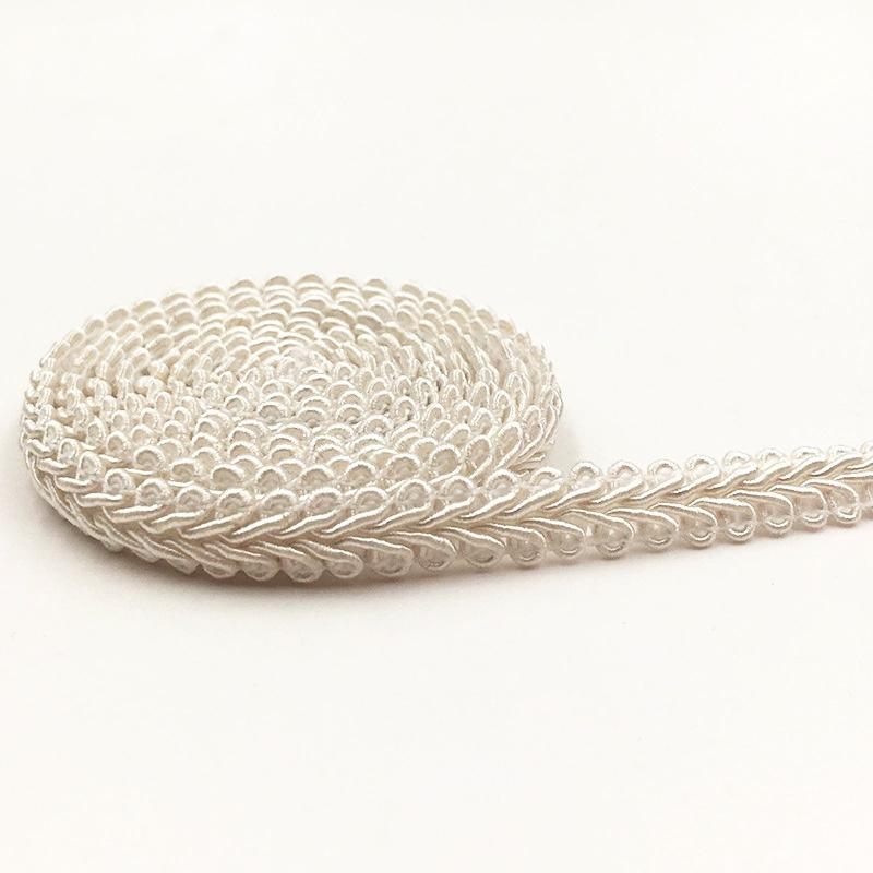

5 метров 8 мм бейка для шитья кружево золотого, серебряного цвета многоножка плетеная кружевная лента украшение для дома и вечеринки DIY одежда кривая кружево бежевый