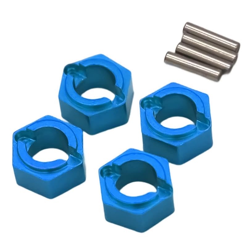 

4pcs For FMS FCX24 1/24 RC Wheel Hexagonal Adapter Replacement Spare Parts for Crawler Vehicle