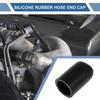 50mm Length 28mm11" ID Black Car Silicone Hose End Cap Universal