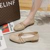 Fashion Moccasins Ladies Summer Footwear Shoes for Women 2024 Office Low Heel Elegant Fashion Shoe Comfortable Spring On Offer Stylish E
