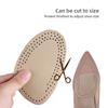 Soletta in Pelle di Mucca per Avampiede da Donna per Tacchi Alti, Anti-Dolore, Antiscivolo, Mezza Misura, Super Morbida, Comoda