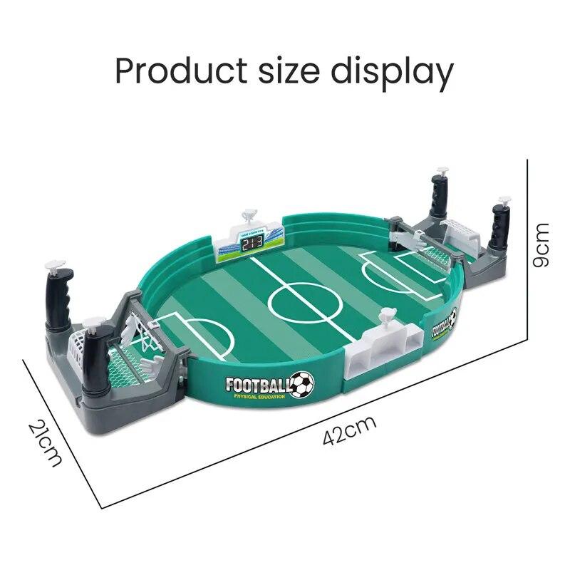 Fotballbord Fotball Brettspill for Familiefest Spillbord Bordspill Ball Fotball Leker Bærbar Sport Utendørs Leke Gave til Barn