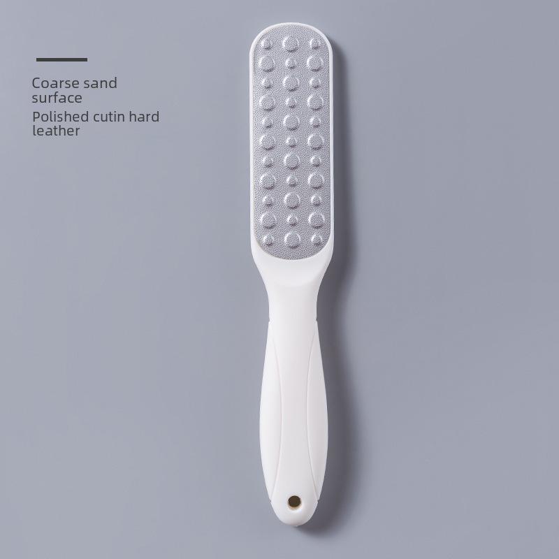 T Double-Sided Foot Scrub: Dead Skin Callus Remover & Pedicure Heel Scraper