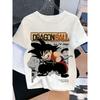 Plus Size Dragon Ball Anime Printed Men WomenTshirt Casual Parent Child Tops Y2K Summer Fashion Harajuku Style Street Wear