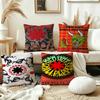 RRed Hot CChili Peppers Pillow Gift Home Office Decoration Pillow Bedroom Sofa Car Cushion CoverPillow Case