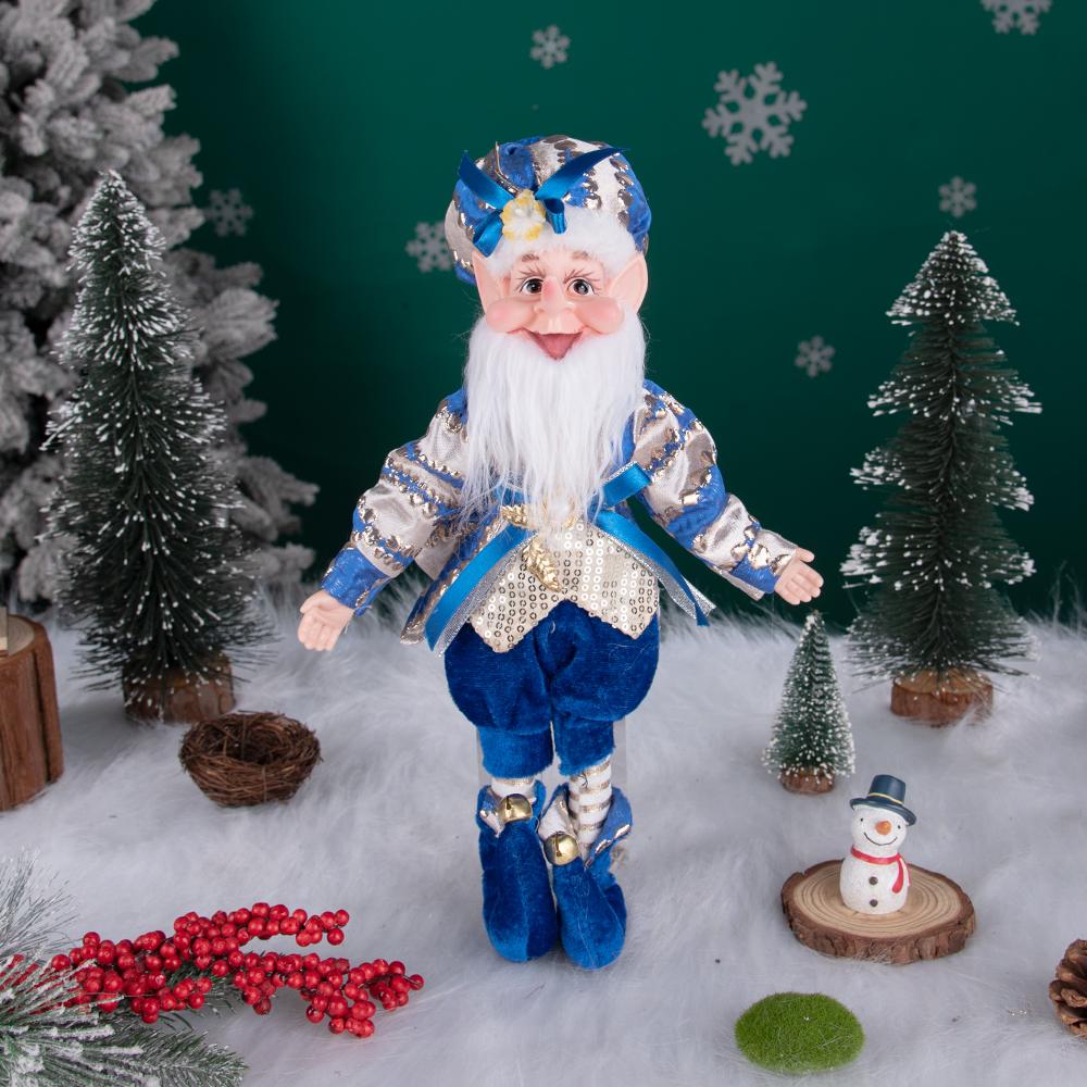 Neue Weihnachtselfen für zu Hause, Christbaumschmuck, lange Nase, Herdelfe, Wandbehang, Dekoration, Weihnachtselfen-Plüschpuppen