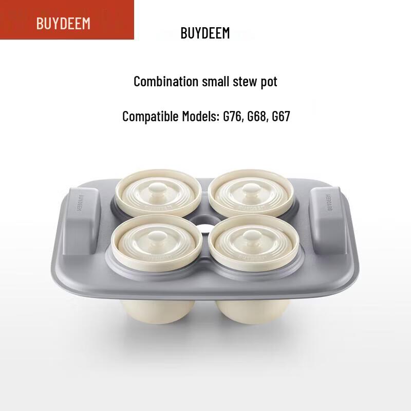 

Buydeem Ceramic Steamer & Stew Pot with Stand