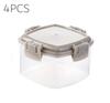 Kitchen 7pcs Food Containers Set BPA Free Plastic Airtight Storage Box With 10stickers and Pen