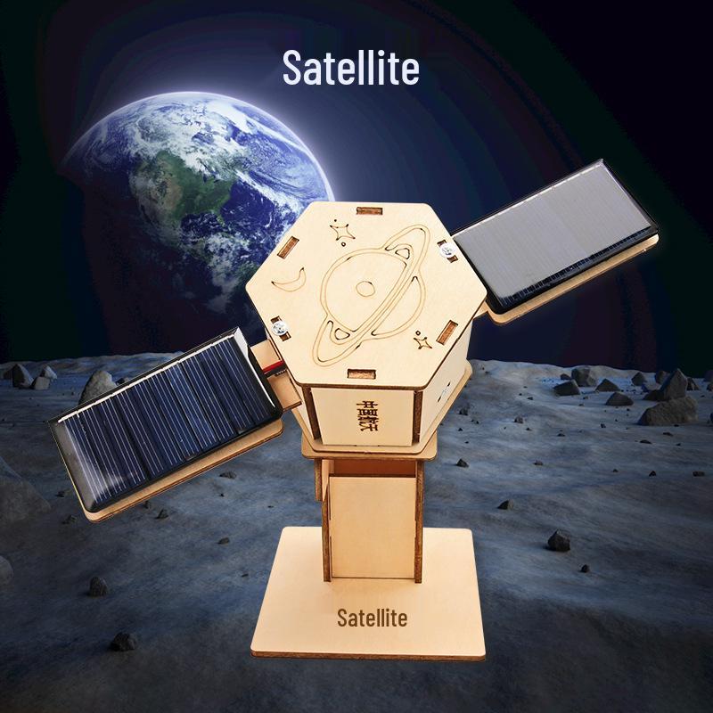 Aerospace Model Handmade with Aviation Technology for Science Experiments - Educational Toy for Primary School Students