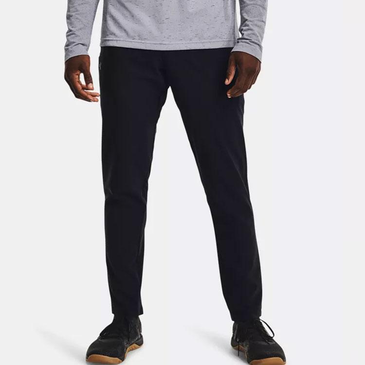 Under Armour Woven Training Running Pants Men Bottoms Black 1366214-001