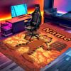 Custom Name Personalized Garfield Print Carpet, Versatile Home Decor Rug, for Playroom, Apartment, Balcony, Entryway, Hallway Gift