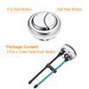 Upgrade Your Bathroom with a Dual Push Flushing Toilet Button Replacement for Tanks with a 48mm Thread Diameter
