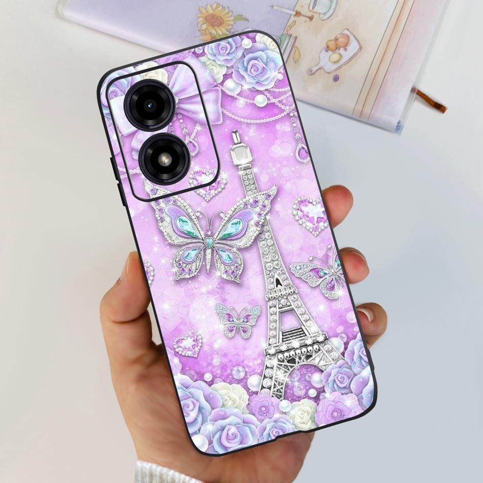 For Motorola Moto G04s G04 2024 Case XT2421-2 Cute Love Heart Shockproof Silicone Soft Cover For Moto G 04 S E14 4G MotoG04 Capa