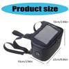 Front Storage Bag Waterproof Navigation Pocket for Motorcycle Traveling Camping