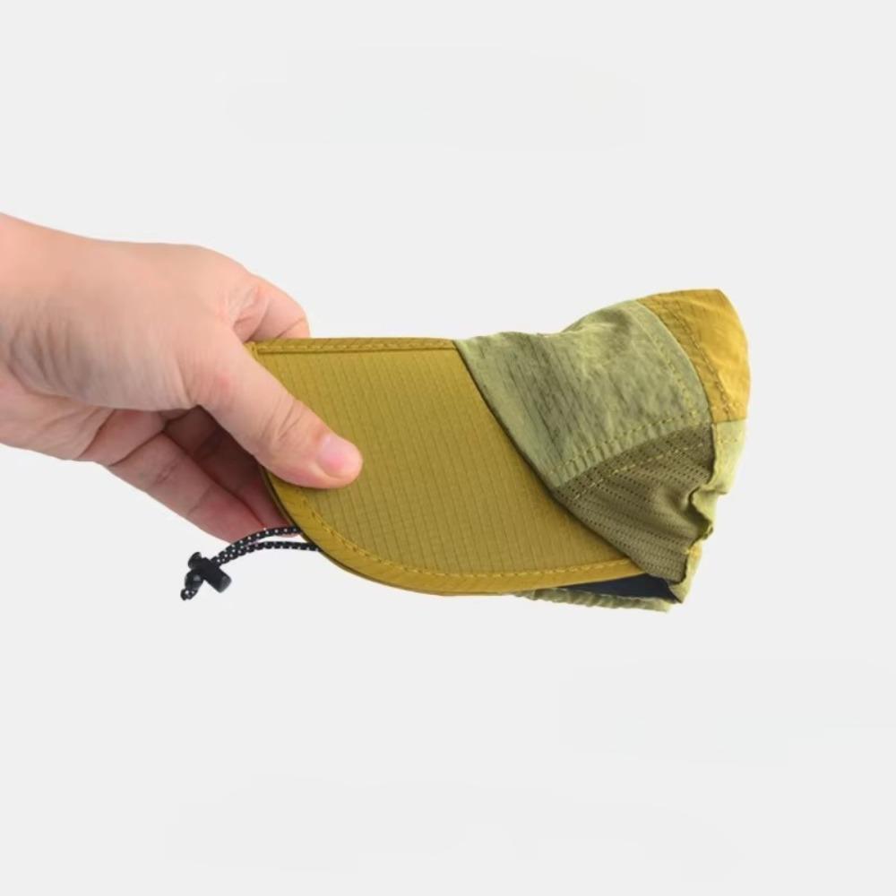 Foldable Mesh Baseball Cap Adjustable Sun Visor Cap Fashion Quick Drying Baseball Cap  Unisex