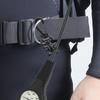 Scubas Diving Hose Holder Clip with Snap Hook Buckle Diving Double Hose Holder Clip Diving Double BCD Hose Clip Enduring