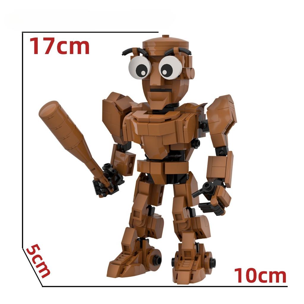 Shanhai Jing Tungtungtungsahur Tongtongtong Wooden Stick Figure Home Decoration Desktop Ornament