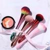 Kleine Taille Make-up Pinsel Rouge Pinsel Großer Make-up Pinsel Lidschatten Pinsel Tragbarer Rouge Pinsel Make-up Reinigungsbürste Gesichtspinsel Beauty Styling Werkzeuge