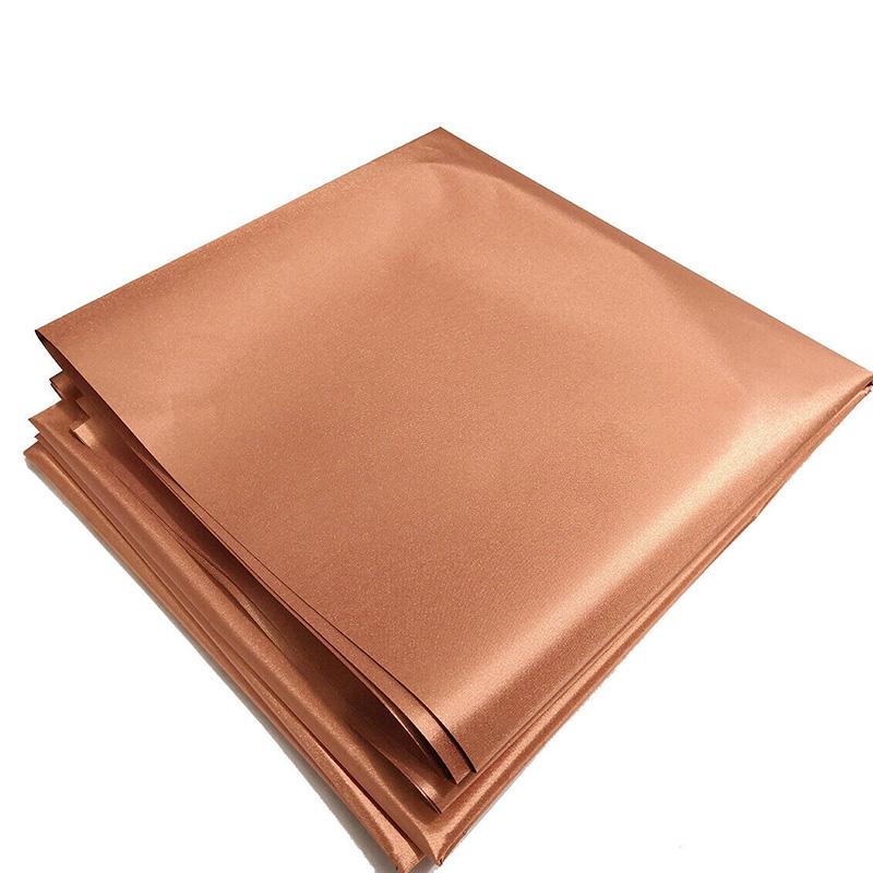 100cm EMF Protection Faraday Fabric Pure Copper Blocking RFID Radiation Singal Wifi EMI EMP RF EMP RF Copper Conductive Cloth