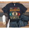Ce n'est pas de l'accumulation si c'est du Vinyle T-shirt Disque Vinyle Vintage Drôle Amoureux de Musique Rétro Plusieurs Styles Vêtements vintage Lavé graphique homme