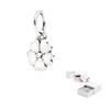 Pandora 925 Sterling Silver Charms & Pendants Women's White 390365EN12