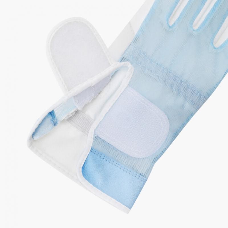 Munsingwear Women Mesh Gloves Light Blue Mr122lgl31