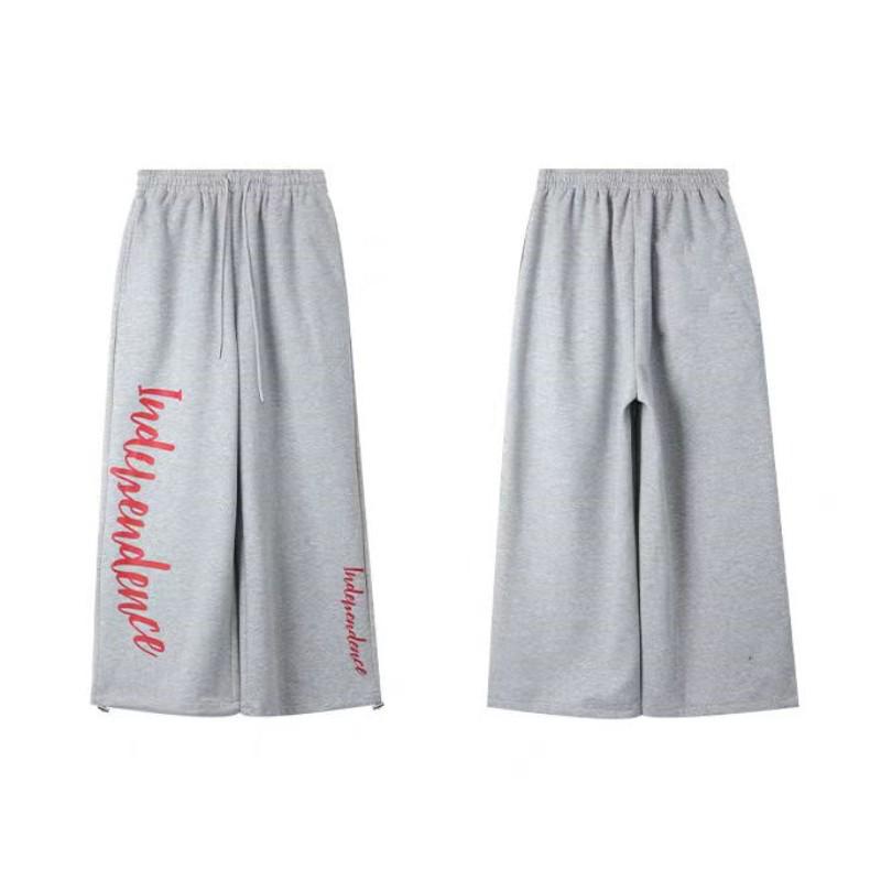 

High Waist Loose Joggers: European American Hot Girl Style Jazz Dance Hip Hop Sports Pants for Women XL серый