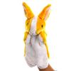 Fashion 11.8 Inch Hand Puppet Animal Rabbit Cartoon Role-Play Toy Soft Plush Storytelling Teaching Plushed Doll Role Play