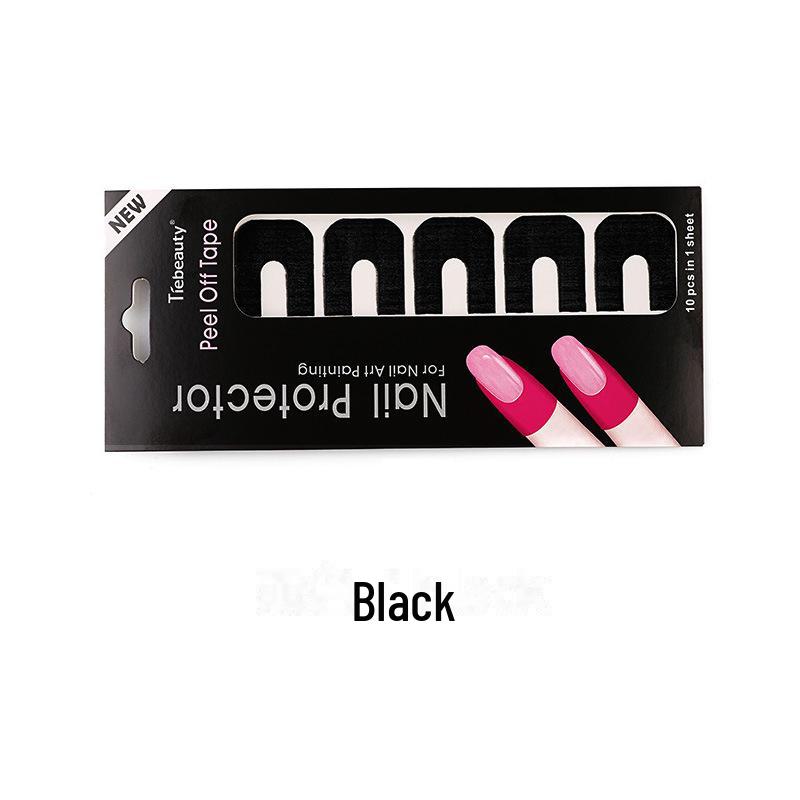 Nagellack Verschüttungsprävention U-förmige Aufkleber