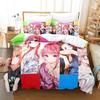 Anime Kawaii Girls The Quintessential Quintuplets Bedding Set Cartoon Anime three-piece Set Adult Kid Bedroom Duvet Cover Sets