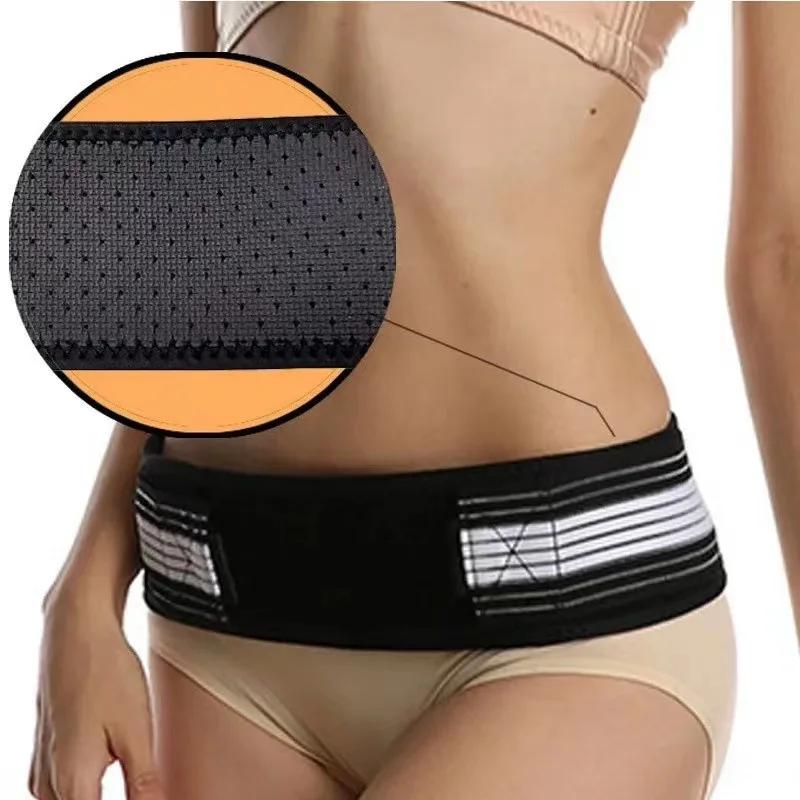 Sacroiliac Joint Hip Belt Lower Back Support-Hip Braces For Hip Pain Pelvic Support Belt Sciatica Pelvis Lumbar Pain Relief
