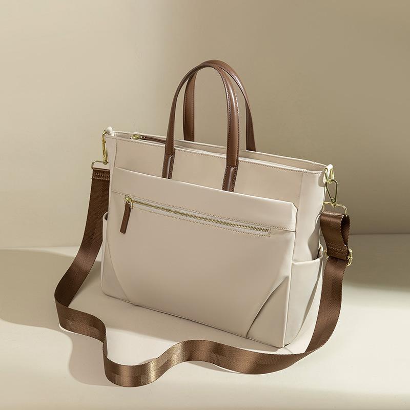 New Stylish Nylon Laptop Bag Large Capacity Commuter Portable Student Class Bag