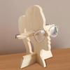 Wooden Eyeglass Holder Display Stand,Sturdy Creative Sunglasses Rack Eyewear Stand for