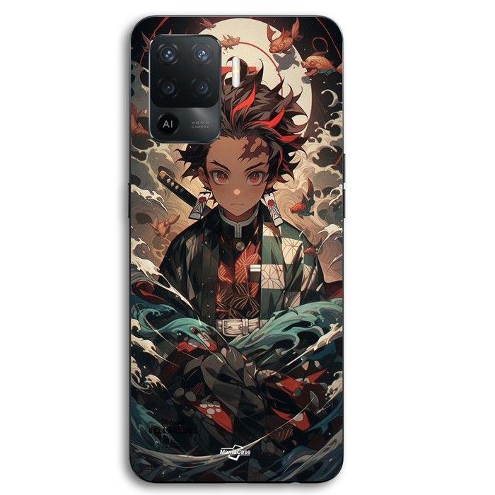 Coque Pour Oppo A94 Demon slayer Tanjiro anime manga Maniacase