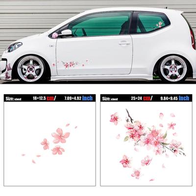 Küchenauto Aufkleber Pinker Aufkleber Vinyl Auto Wasserdicht