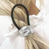 Smooth Hair Rope Elastic Hair Loop New Metal Hair Tie  Women